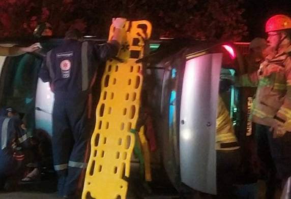 O acidente ocorreu no bairro Érico Veríssimo