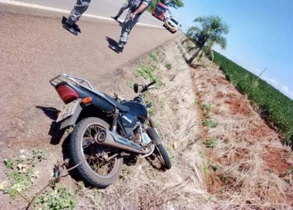 A moto que era utilizada pelo meliantes, era roubada e dessa forma foi recuperada.