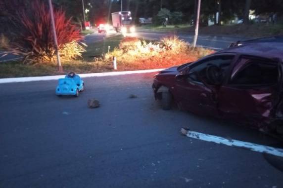 Duas vítimas foram encaminhadas com traumatismo craniano para hospital em Caxias