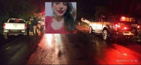 Ana Carolina Correa Machado, de 14 anos, não resistiu à gravidade dos ferimentos e acabou falecendo no local.
