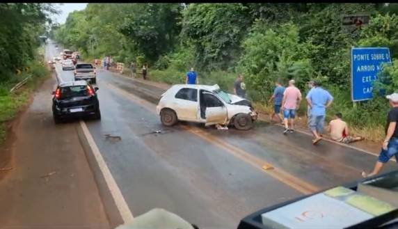 Homem morre após colisão e veículo cair no leito de um arroio, na RS-155 em Ijuí - foto 2