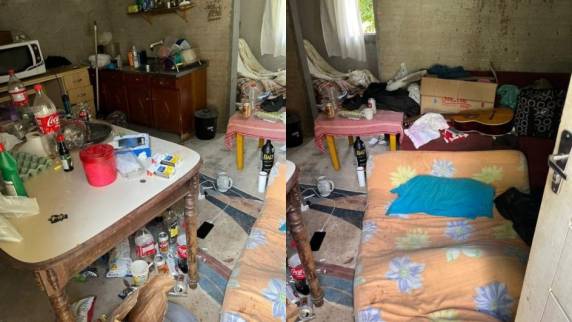 Segundo a Polícia Civil, o suspeito usava produtos de limpeza para esconder o cheiro do corpo