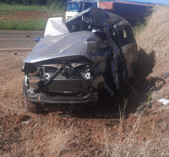 Colisão entre caminhonete e carreta ocorreu no trajeto entre São Martinho e Boa Vista do Buricá, e vitimou um morador de São Martinho