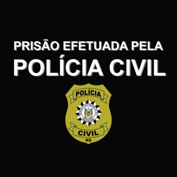 A prisão ocorreu nesta terça-feira pela Polícia Civil