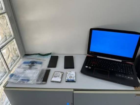 Corporação acredita que detido em flagrante "seja o usuário residente em Santa Catarina com o maior número de arquivos disponibilizados com este tipo de conteúdo".