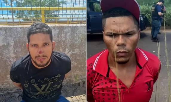 Foi feito cerco em uma ponte na BR-222, nas proximidades de Marabá, no Pará, para capturar a dupla; além deles, outros quatro foram presos