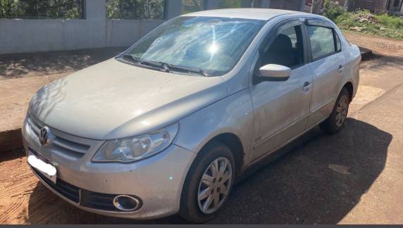 O automóvel estava em uma oficina na cidade de Cerro Largo