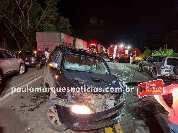 Colisão frontal entre veículos deixa um morto e feridos na BR-472, em Santa Rosa - foto 6