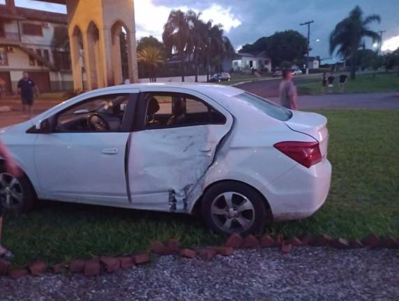 Motociclista fica ferido em acidente no trevo do pórtico em São Martinho - foto 2