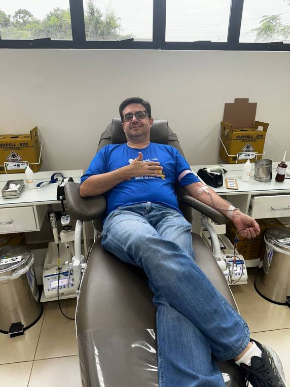 Voluntários realizaram doação de sangue neste sábado - foto 5
