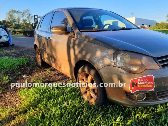 Motociclista fica ferido em acidente no trevo da BR-472 em Três de Maio - foto 2