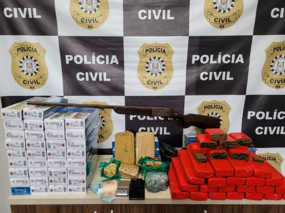 Com a ação, estima-se prejuízo aproximado de R$ 250.000,00 ao tráfico.