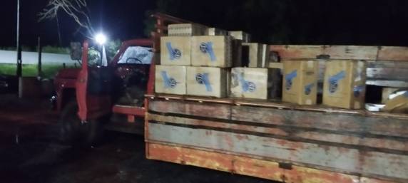 A carga foi avaliada em mais de 160 mil reais