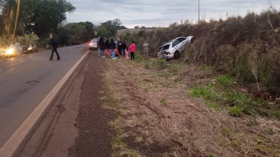 Saída de pista na RS-342 em Horizontina - foto 3