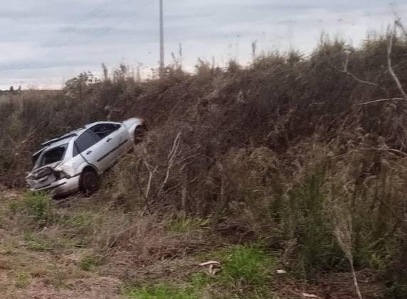 Saída de pista na RS-342 em Horizontina - foto 2