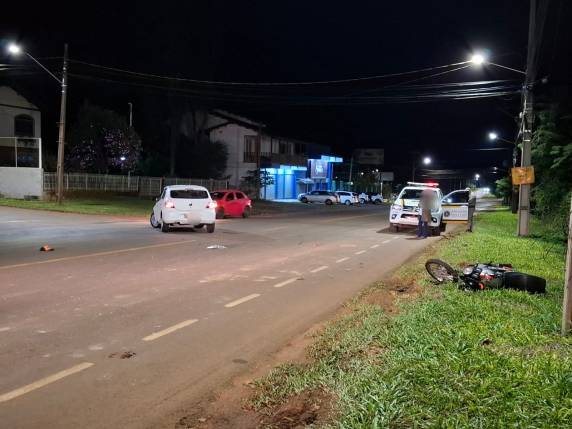 Homem fica ferido em acidente de trânsito na Avenida Getúlio Vargas, em Ijuí - foto 3