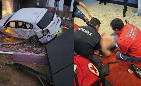 Motorista e atirado está foragido; Vítimas foram levadas par hospitais de Itapema e BC