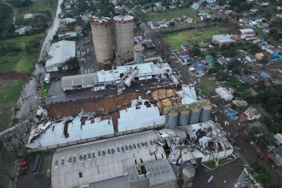 Sala de Situação do RS classifica como microexplosão o fenômeno ocorrido em São Luiz Gonzaga; entenda o que é - foto 3