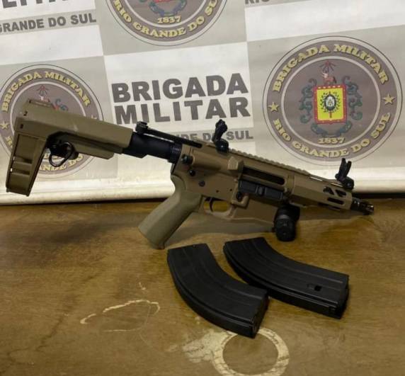 A ação policial ocorreu no Bairro Castelarim, na capital Missioneira