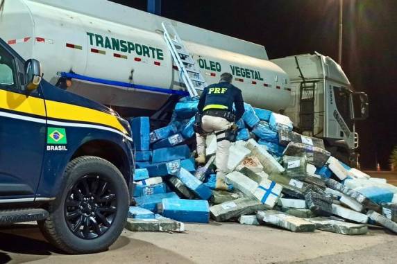 Posto da PRF em Sarandi recolheu 7,4 toneladas de janeiro a junho, a maior quantidade de entorpecentes dos últimos cinco anos. Delegacia abrange uma faixa da fronteira com a Argentina e grande parte da divisa com Santa Catarina. Maior parte das ações ocorreu nas BRs 386 e 285