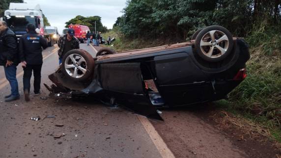 Grave acidente deixa uma vítima fatal na RS-307 em Santa Rosa - foto 2