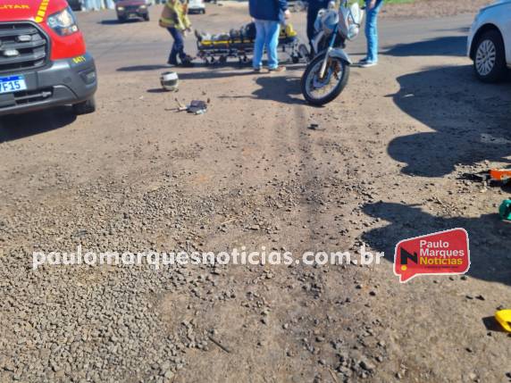 Acidente de trânsito envolve duas motos e deixa dois feridos na RS-342, em Três de Maio - foto 2
