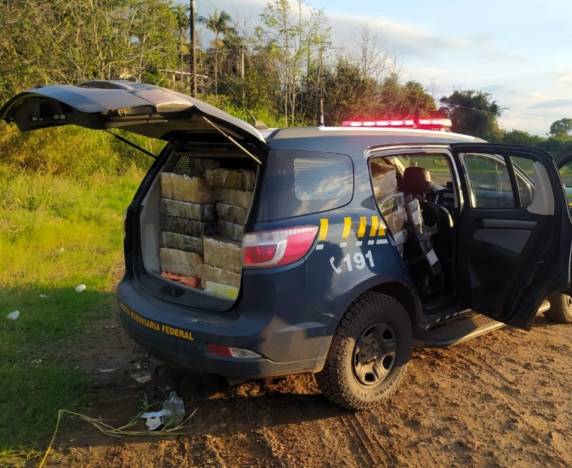 PRF localiza quase meia tonelada de maconha às margens da BR-282 em Iraceminha - foto 3