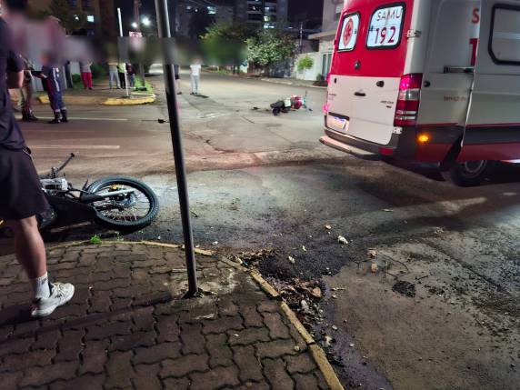 Condutor fica ferido após colisão entre duas motocicletas, em Ijuí - foto 3