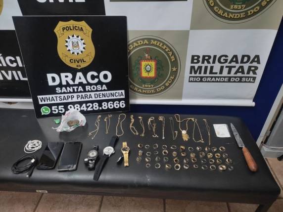 A óptica e relojoaria foi assaltada no início da tarde da última terça-feira