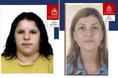 Silvana Seidler, 57 anos, é procurada por homicídio e ocultação de cadáver. Já Márcia Liziane Costa Vieira, 38 anos, é investigada internacionalmente por assassinato