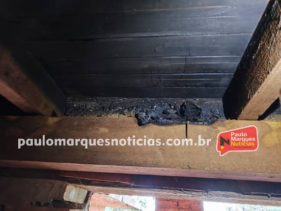 Proprietária de imóvel registra ocorrência por suspeita de incêndio criminoso, em Três de Maio - foto 2