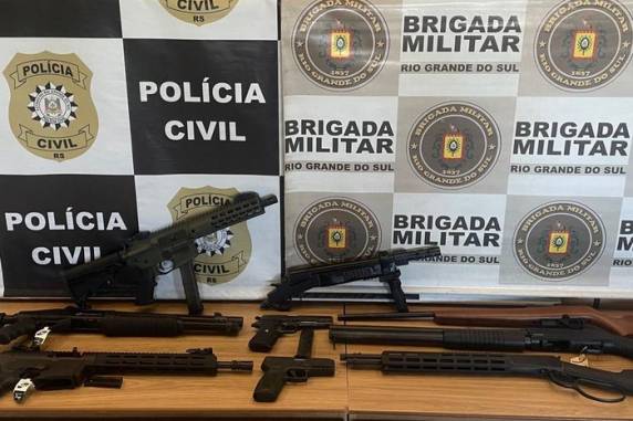 Essa é a hipótese mais forte para a motivação do furto de cerca de 2 mil munições e 80 armas de fogo que aconteceu em uma loja do Vale do Sinos, onde funciona também um clube de tiro