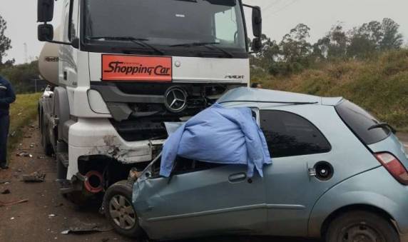 Acidente aconteceu na altura do km 162, na manhã desta terça-feira
