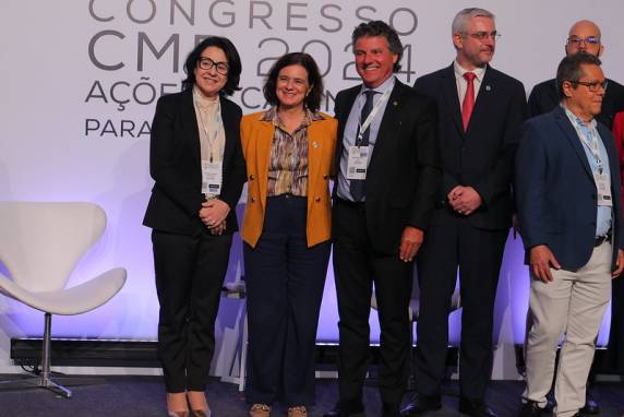 Participaram da programação autoridades como o vice-presidente Geraldo Alckmin e a ministra da saúde, Nísia Trindade