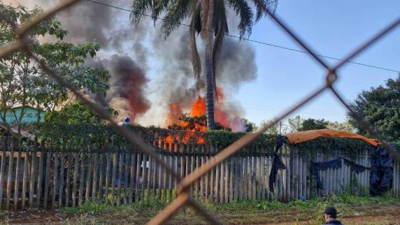 Ninguém ficou ferido no incêndio