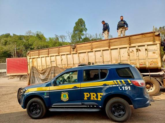É a segunda maior apreensão de drogas do ano da PRF no Rio Grande do Sul