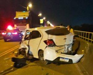 Acidente na Ponte Internacional em São Borja deixa homem em estado grave e três mulheres feridas - foto 3