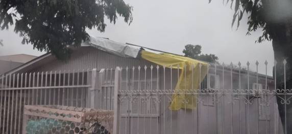 Temporal provoca destelhamentos, que de árvores e falta de energia elétrica em São Luiz Gonzaga - foto 3
