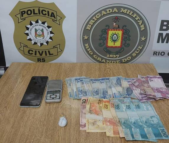 Rapaz de 22 anos, foi preso no bairro Glória