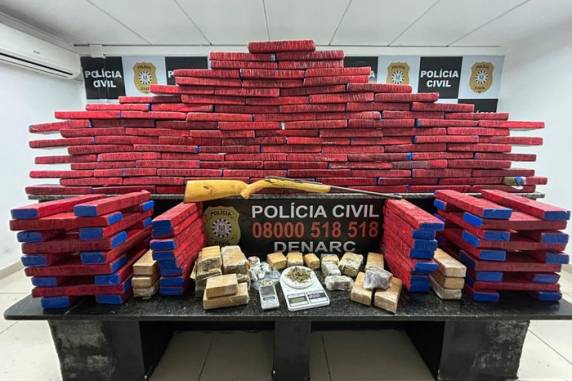 Entrega da droga teria sido feita por facção do Vale dos Sinos, diz Polícia Civil