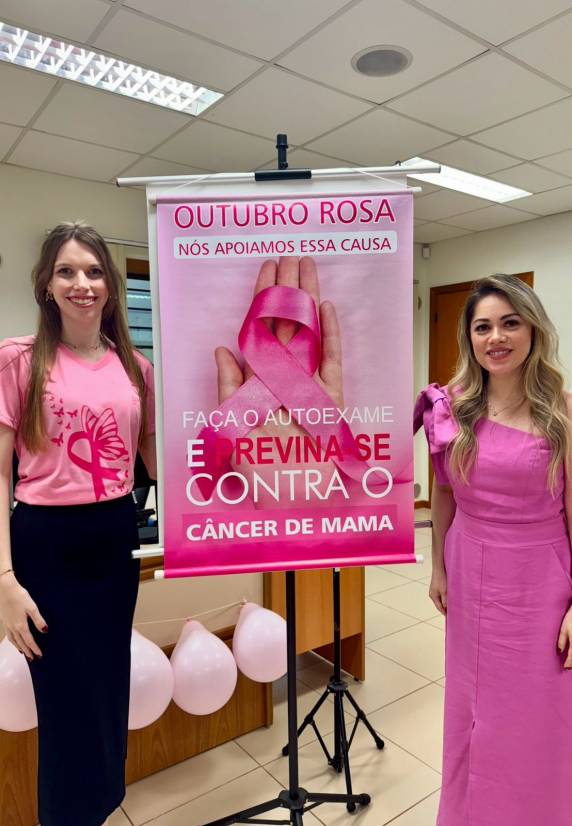 Fórum da Comarca de Três de Maio promoveu um evento especial em apoio à Campanha Outubro Rosa - foto 4