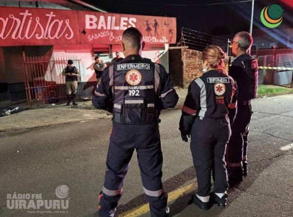 A Brigada Militar/3°RPMon foi acionada e ao chegar ao local isolou a área.