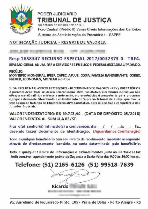 Quadrilha suspeita do golpe dos precatórios, que fez mais de 300 vítimas no Brasil, é alvo de operação - foto 3