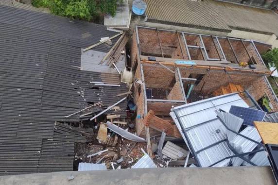 Temporal provoca estragos em pelo menos 54 municípios do RS - foto 5