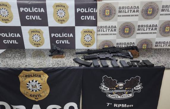 A ação das policias ocorreu nesta sexta-feira na região das Missões