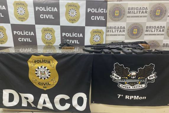 A ação das policias ocorreu nesta sexta-feira na região das Missões