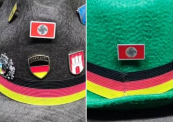 Ambos foram autuados em flagrante em Jaraguá do Sul e afirmaram que não tinham intenção de fazer apologia ao nazismo. Prefeitura repudiou atitude dos suspeitos.