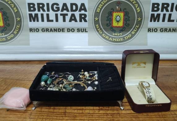 O homem preso foi encaminhado para o sistema prisional