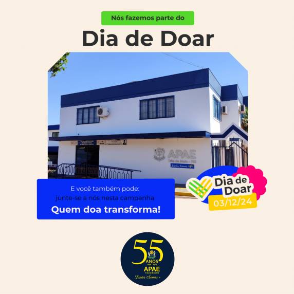 Campanha ocorrerá em 3 de dezembro