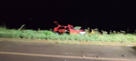 Grave acidente deixa duas pessoas feridas com fraturas na BR-468, em Campo Novo - foto 2